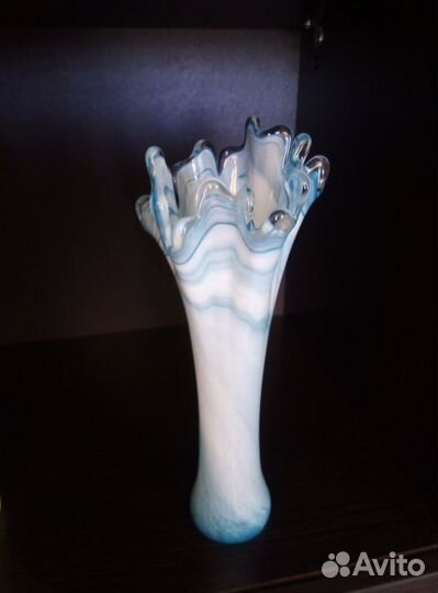 Ваза молочное стекло СССР