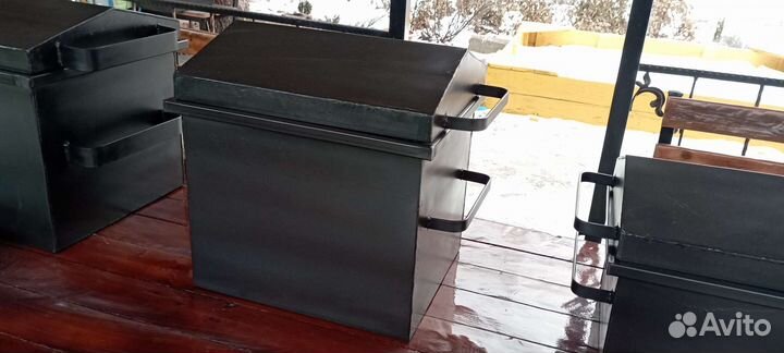 Коптилка горячего копчения