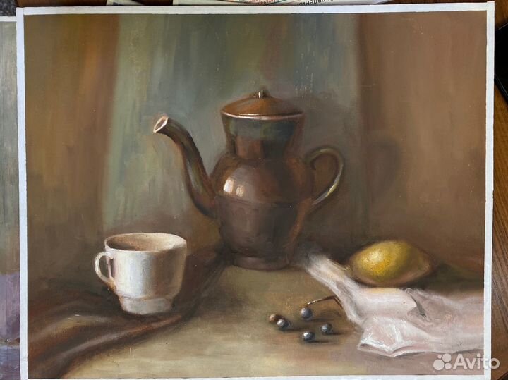 Натюрморты маслом