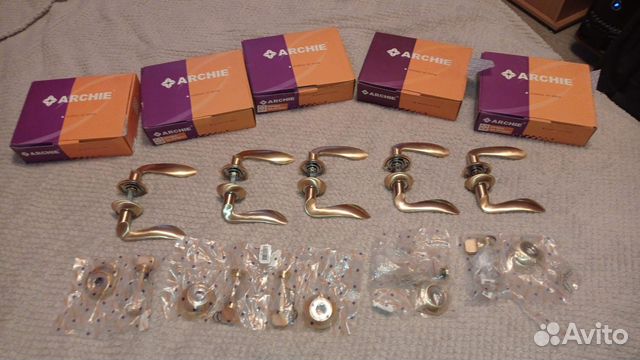 Дверные ручки италия 5 штук