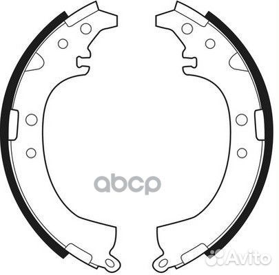 Колодки тормозные DBS342 dynamatrix-korea