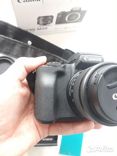 Фотоаппарат canon m50 комплект