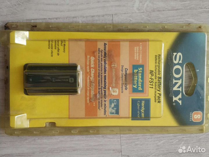 Аккумулятор Sony NP FS11