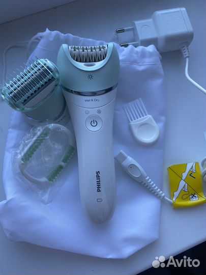 Эпилятор для влажной и сухой эпиляции philips 8000