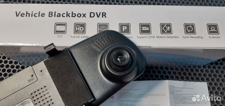 Зеркало видео регистратор Full HD Меню на русском