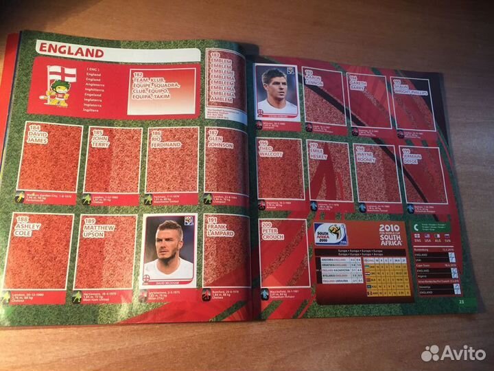 Panini Чемпионат мира - 2010