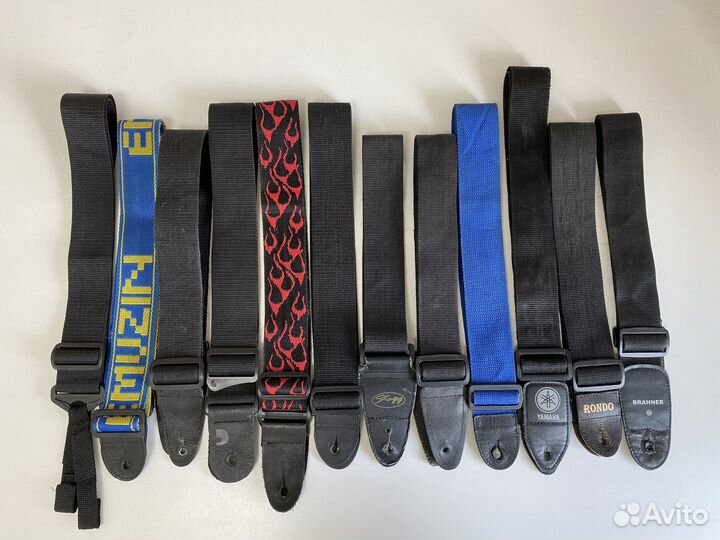 Ремень для гитары новый ремни