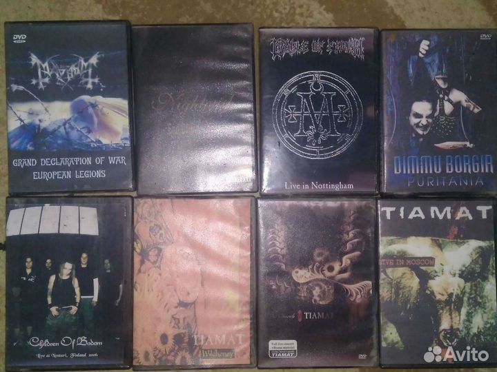 Музыкальные dvd (black death doom gothic)