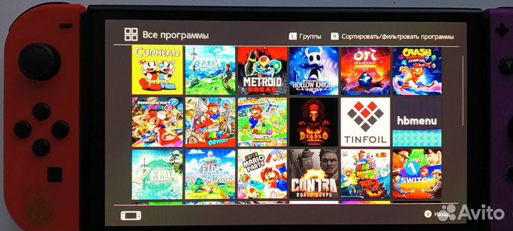 Nintendo switch oled прошитая новая