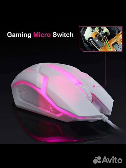 Игровая мышь проводная новая