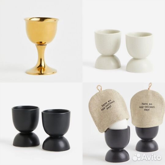 Подставки для яиц, мешочки для яиц H&M Home