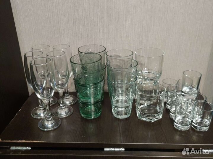 Рюмка бокалы фужеры пивные икея и не только