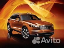 Стекло птф infiniti FX35/45 06-08,EX35/37 08, 2шт