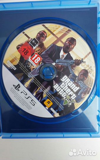 Grand Theft Auto 5 ps5 диск