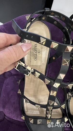 Босоножки valentino 38,5 оригинал