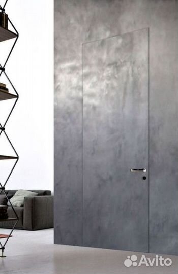 Скрытые двери под отделку