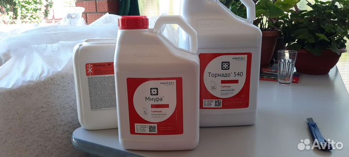 Гербицид Торнадо 540 10л, Граунд 5л, Миура 5л