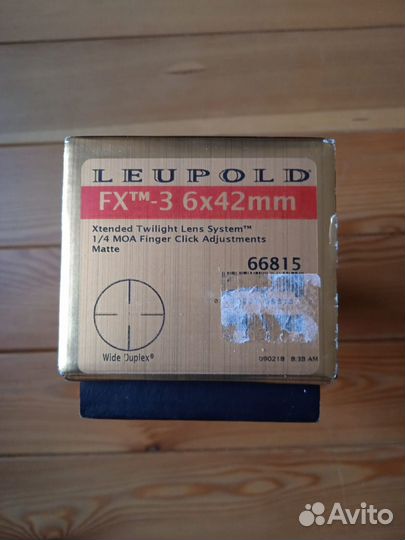 Прицел leupold FX-3