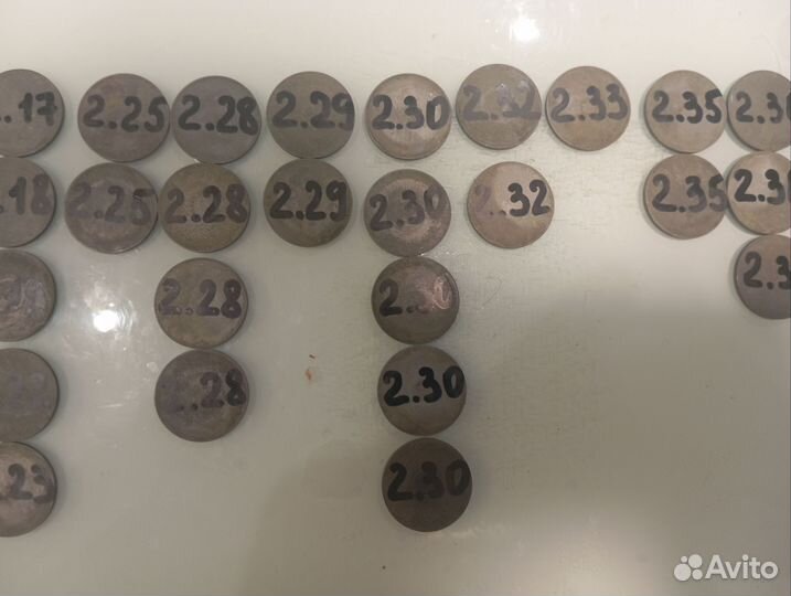 Регулировочные шайбы клапанов g4gc