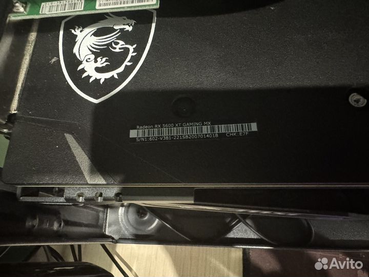 Игровой пк msi rx 5600 xt 16gb ddr4 ryzen 5 1600x