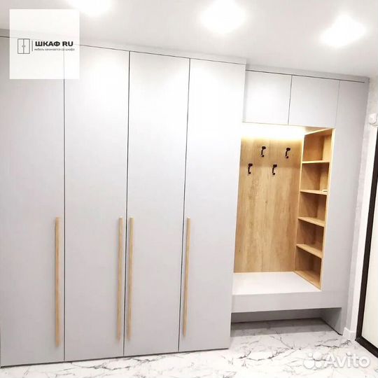 Шкаф с фрезеровкой