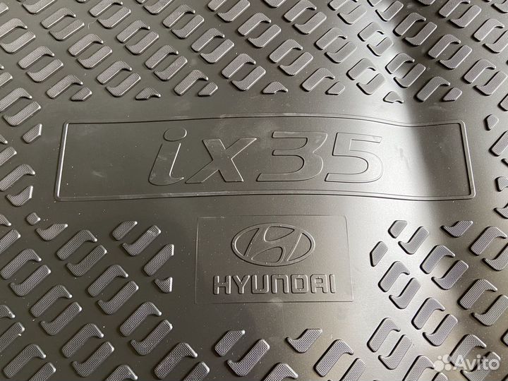 Оригинальный резиновый ковер Hyundai IX35