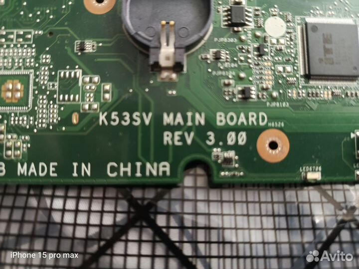 Материнская плата asus k53s