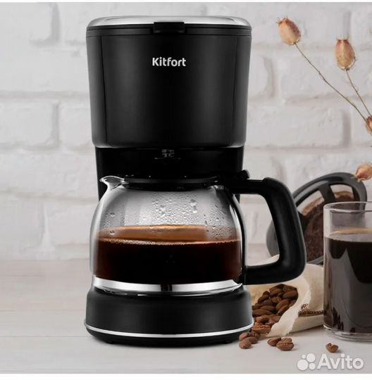 Кофеварка капельная kitfort кт 734