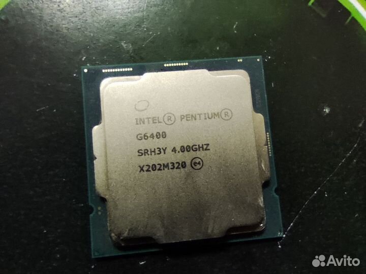 Процессор Intel Pentium Gold G6400 на LGA 1200