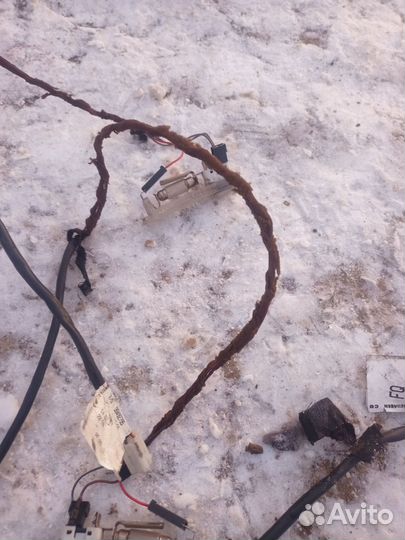 Проводка потолка подсветки салона Opel Omega B