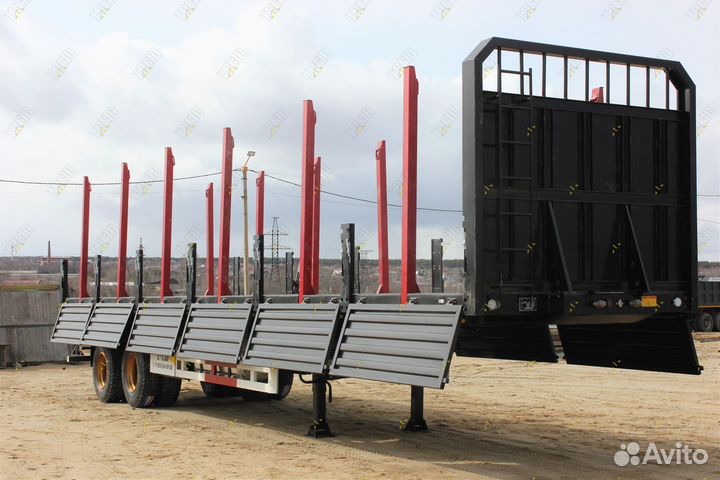 Полуприцеп бортовой AMUR LYR9500JSR, 2023