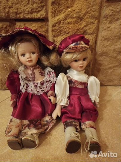 Кукла фарфоровая коллекционная