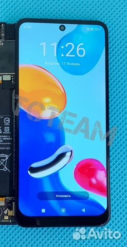 Дисплей для Xiaomi Redmi Note 11 /note 11s в рамке