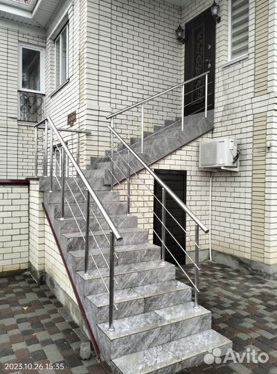 Перила для лестниц из нержавеющей стали