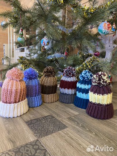 Шапка вязаная