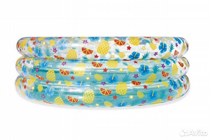 Бассейн надувной Bestway Тропические фрукты 150х53