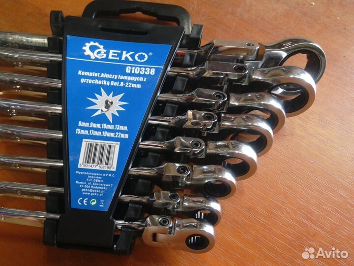 Ключи трещоточные поворотные