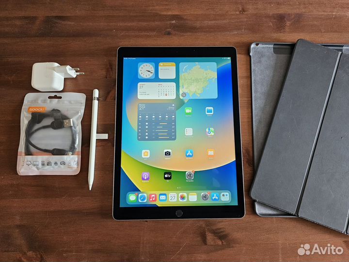 Огромный iPad Pro 12.9 128GB Space Gray Ростест