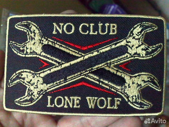 Нашивки байкерские и военные разные, новые