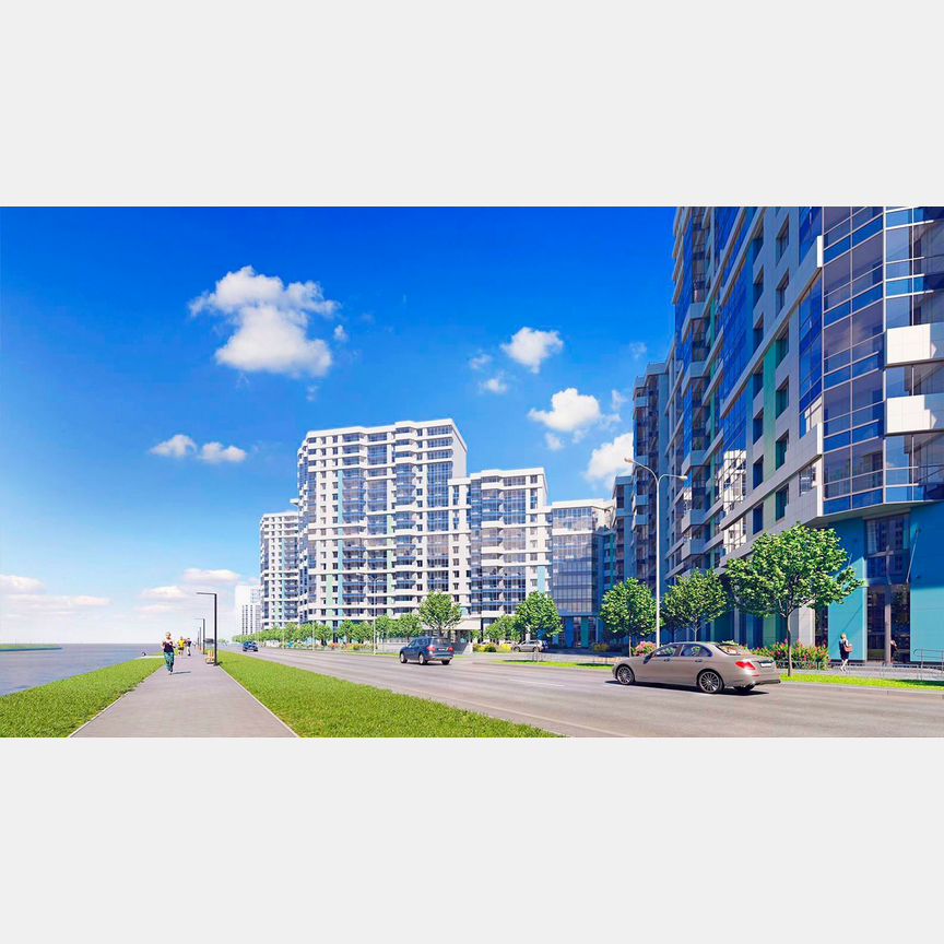 4-к. квартира, 120 м², 2/20 эт.