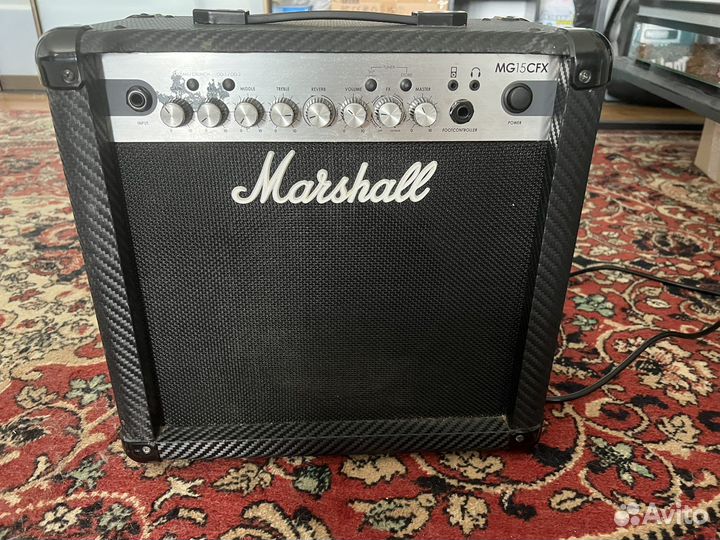 Гитарный комбоусилитель marshall mg15cfx
