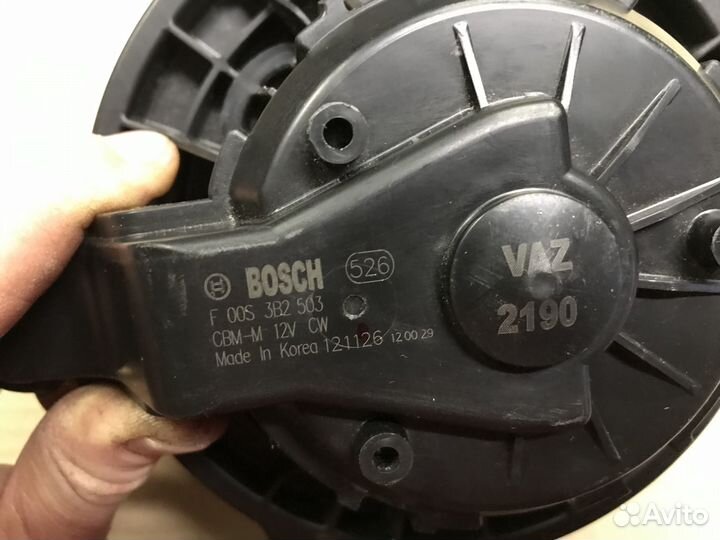 Моторчик печки ваз (LADA) Granta 1 2012г 1.6i АКПП