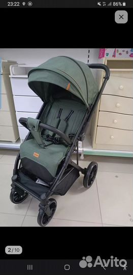 Прогулочная коляска luxmom с перекидной ручкой