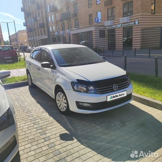 Volkswagen Polo 1.6 AT, 2020, 75 995 км