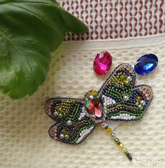 Брошь ручной работы