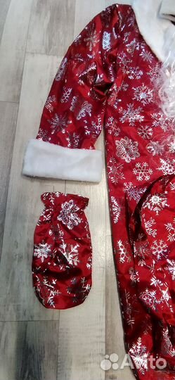 Прокат костюм деда Мороза