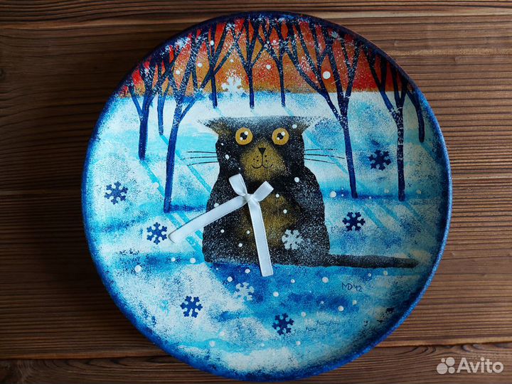 Тарелка декоративная