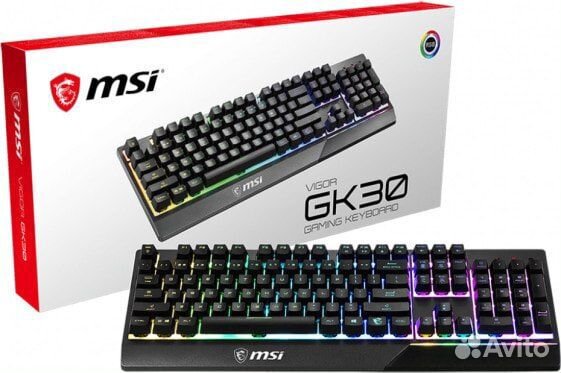 Игровая клавиатура msi gk 30