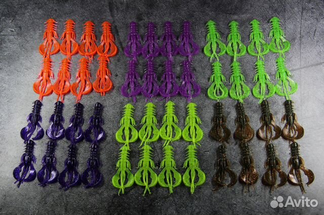 Силиконовые приманки ручной работы