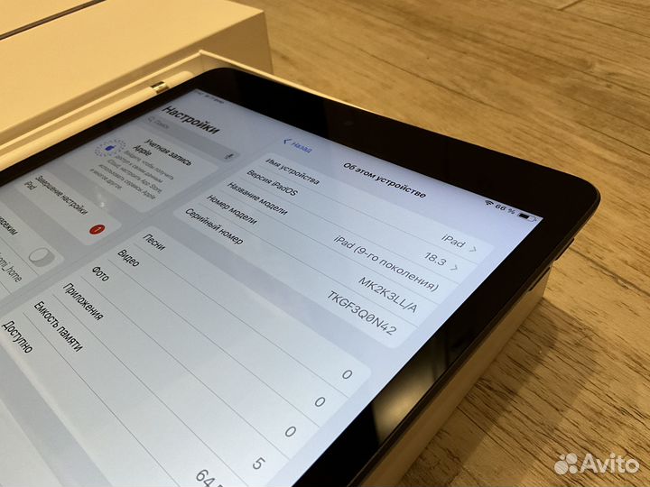 iPad 9th 64gb wi-fi + Pencil 1 (Дизайнер)